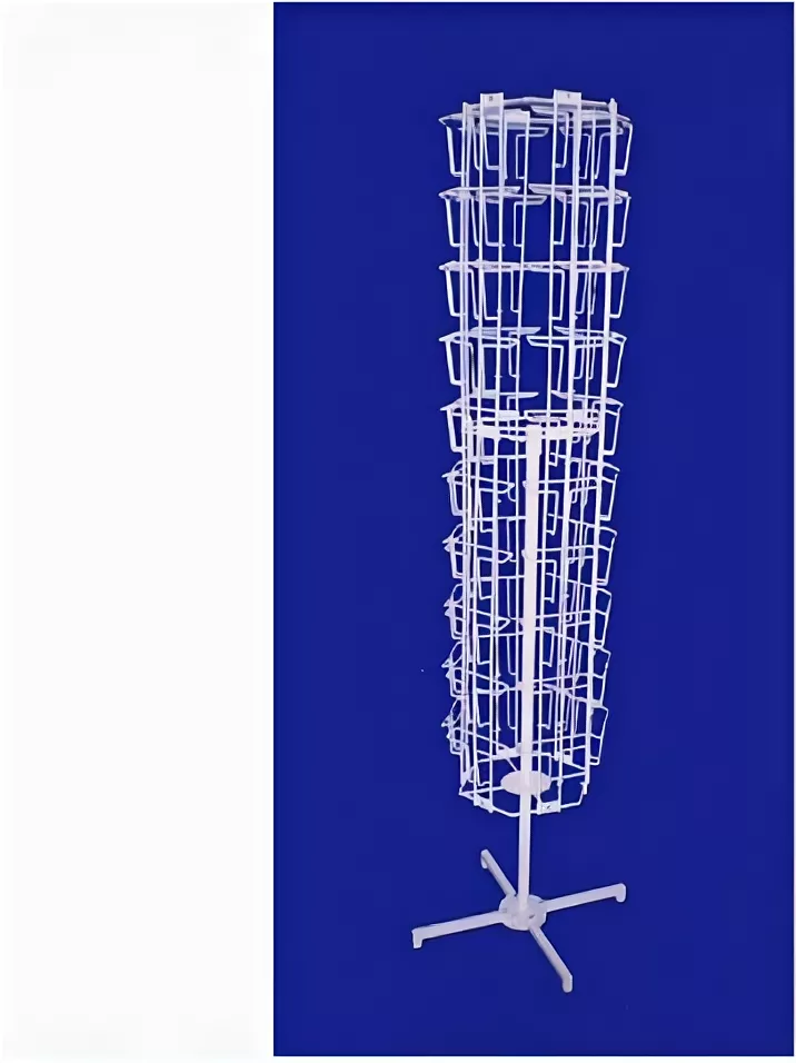 Сот1 Стойка д/открыток напольная 60 карм(круговая) 