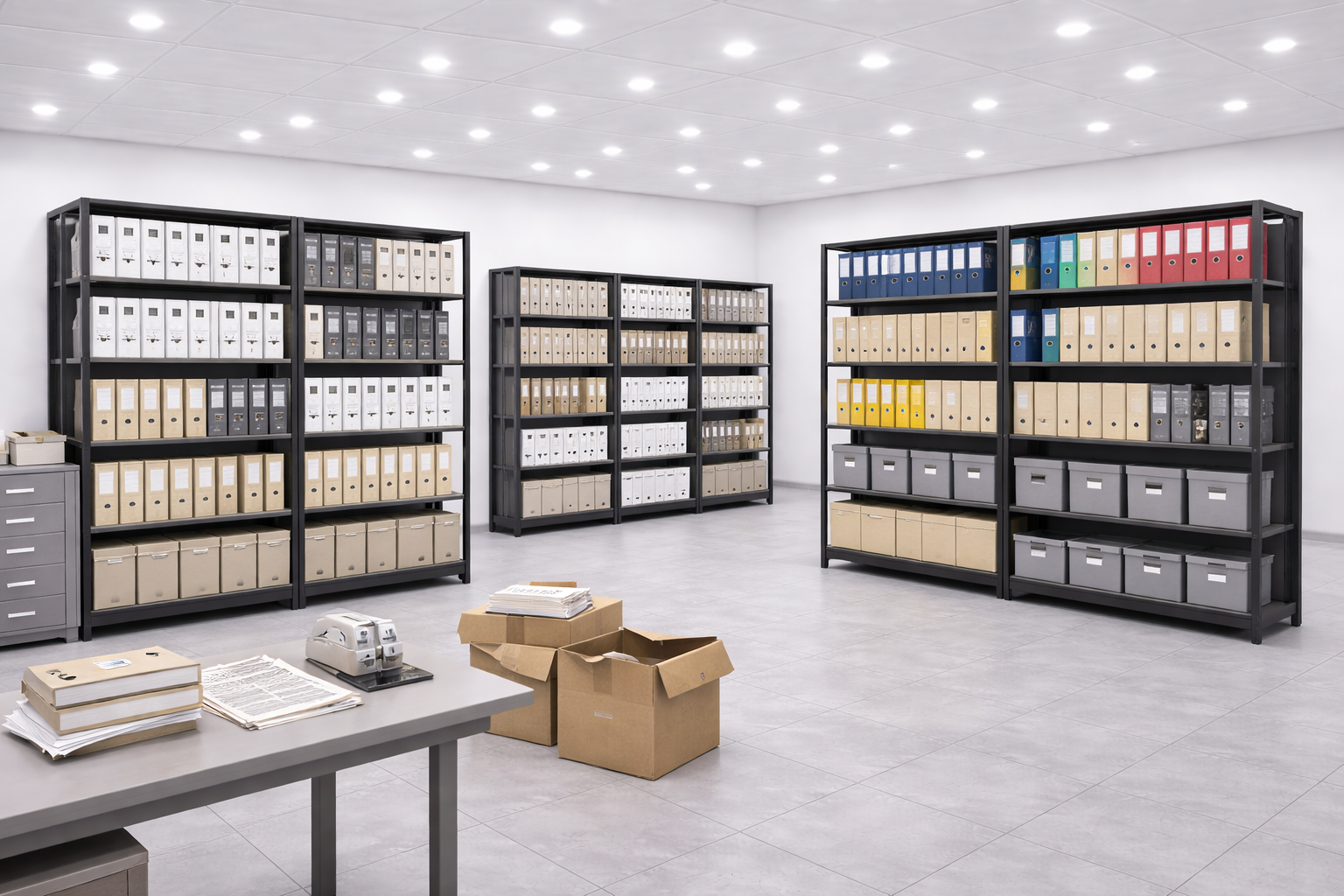 Архивные стеллажи