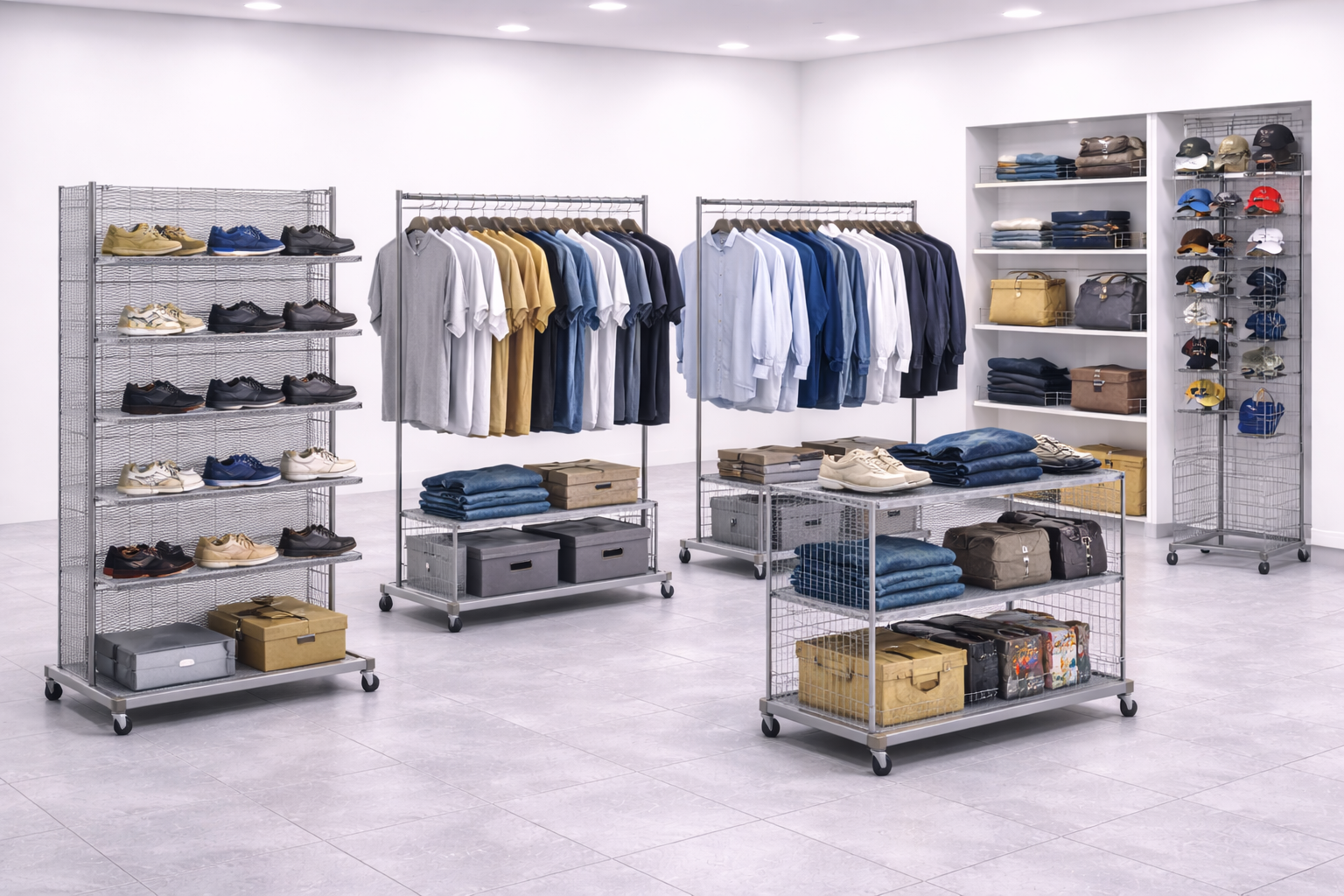 Стойки для одежды и обуви