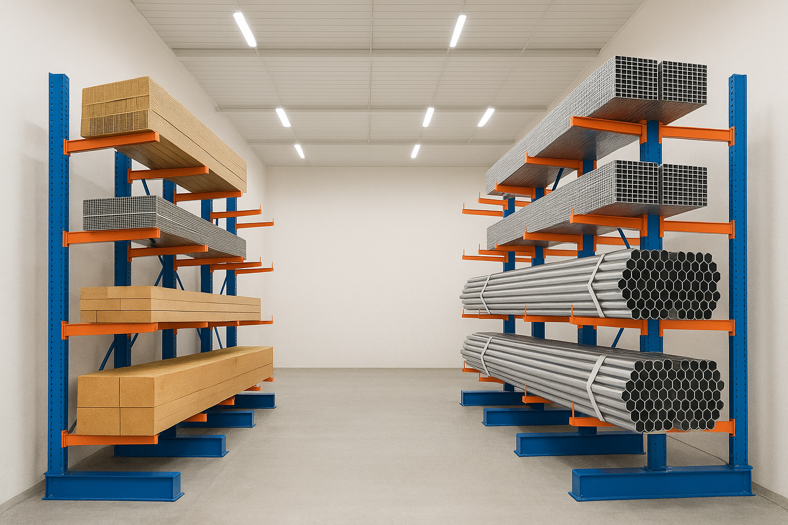 Консольные стеллажи