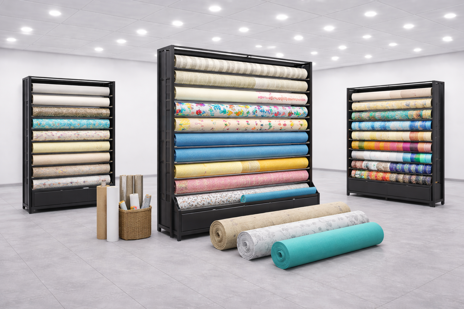 Патерностеры (стеллажи для рулонов)