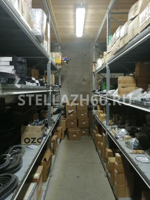 Мезонин на основе среднегрузовых стеллажей