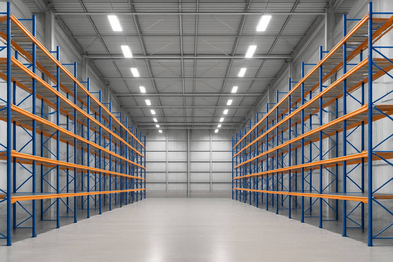 Стеллажи производственные