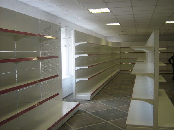 Изготовление торговых стеллажей