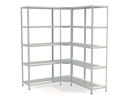 Стеллаж угловой 1500х500х300