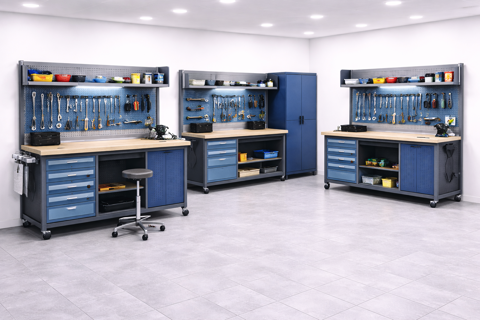 Верстаки слесарные