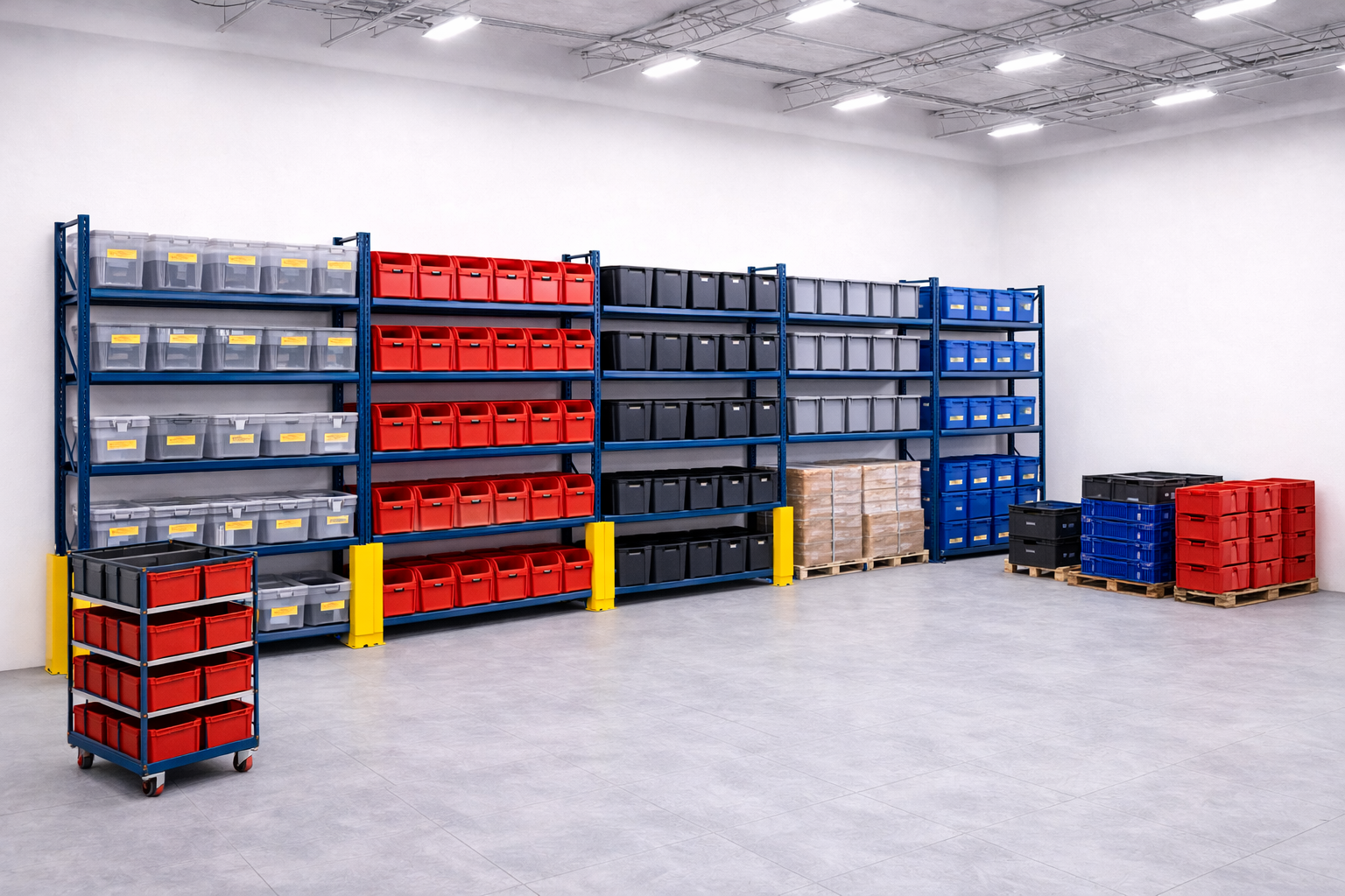 Ящики, лотки