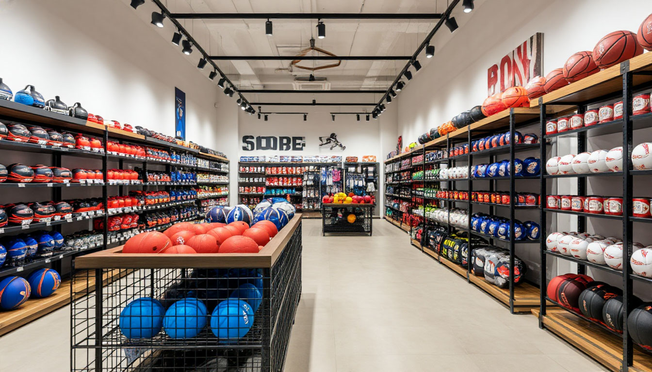 Стеллажи для хранения инвентаря