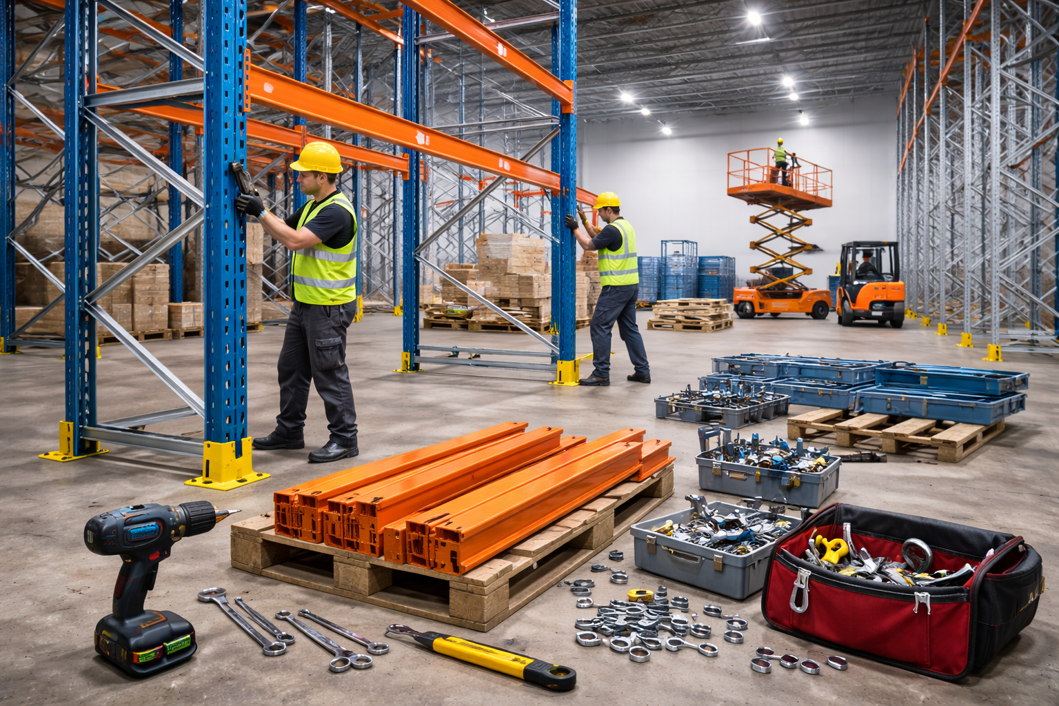 Демонтаж стеллажей — профессиональный разбор складского оборудования